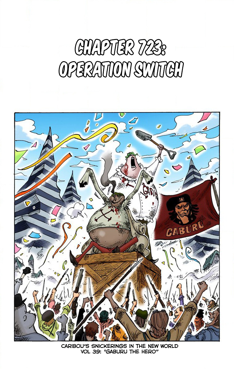 One Piece - Digital Colored Comics Chapter 723 2